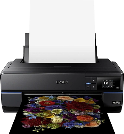 Epson SureColor P800 Printer Printing Image