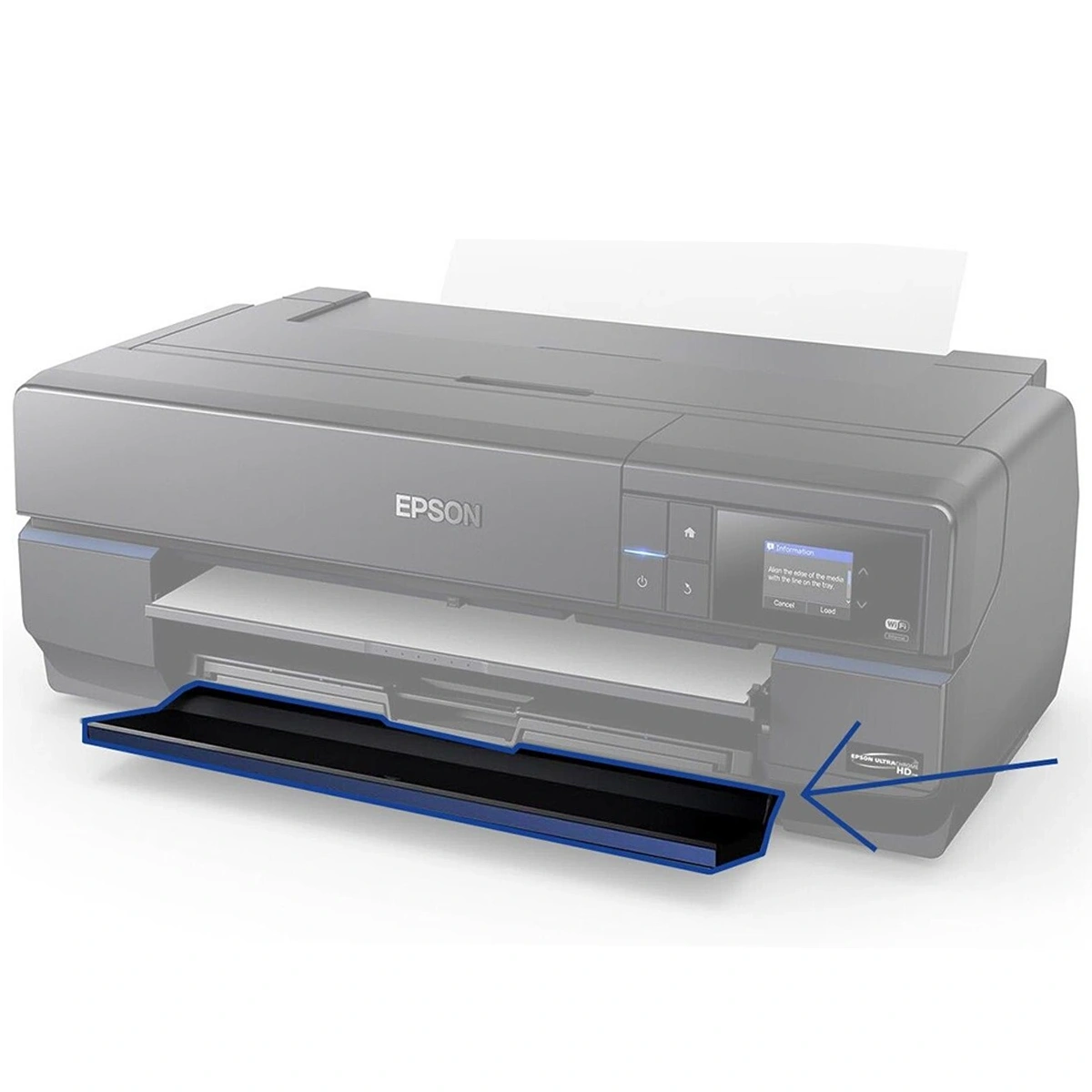 Epson SureColor P800 Printer With Front Paper Panel Highlighted