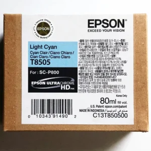 Epson P800 Printer T8505 Light Cyan Ink
