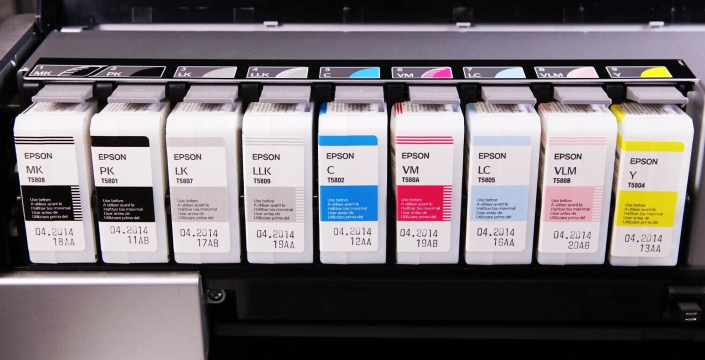 epson 3800 printer ink cartridges installed