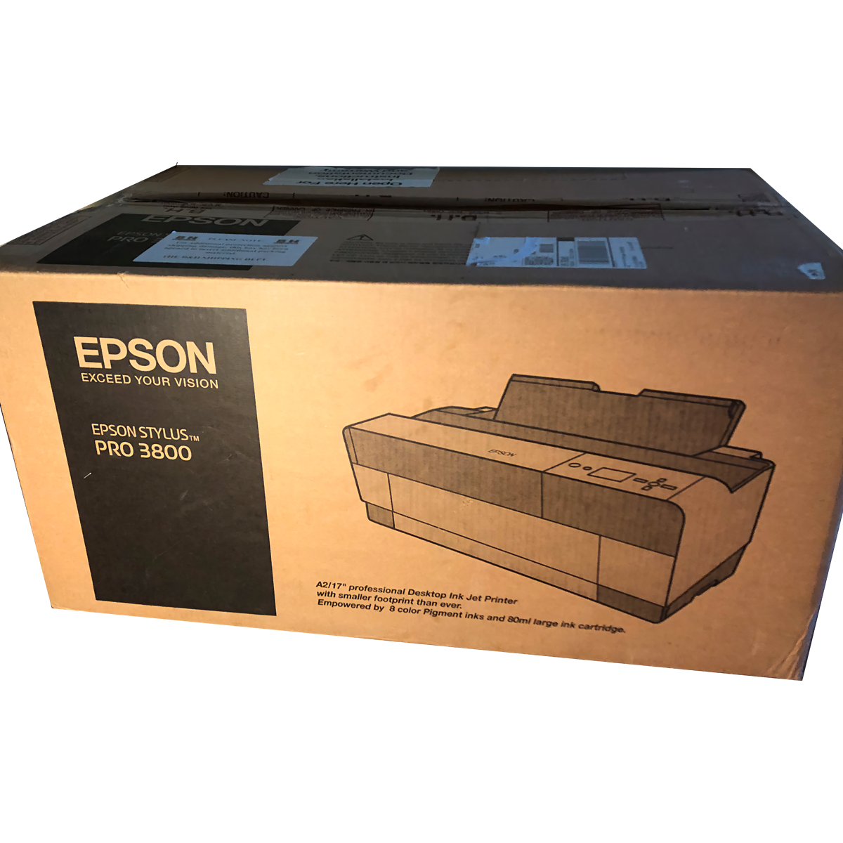 epson stylus pro 3800 printer box