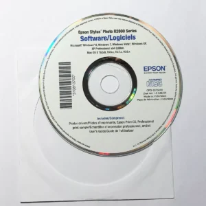 Epson R2000 Printer Software Disc CD v1.2 Manual Drivers Utility Windows Mac